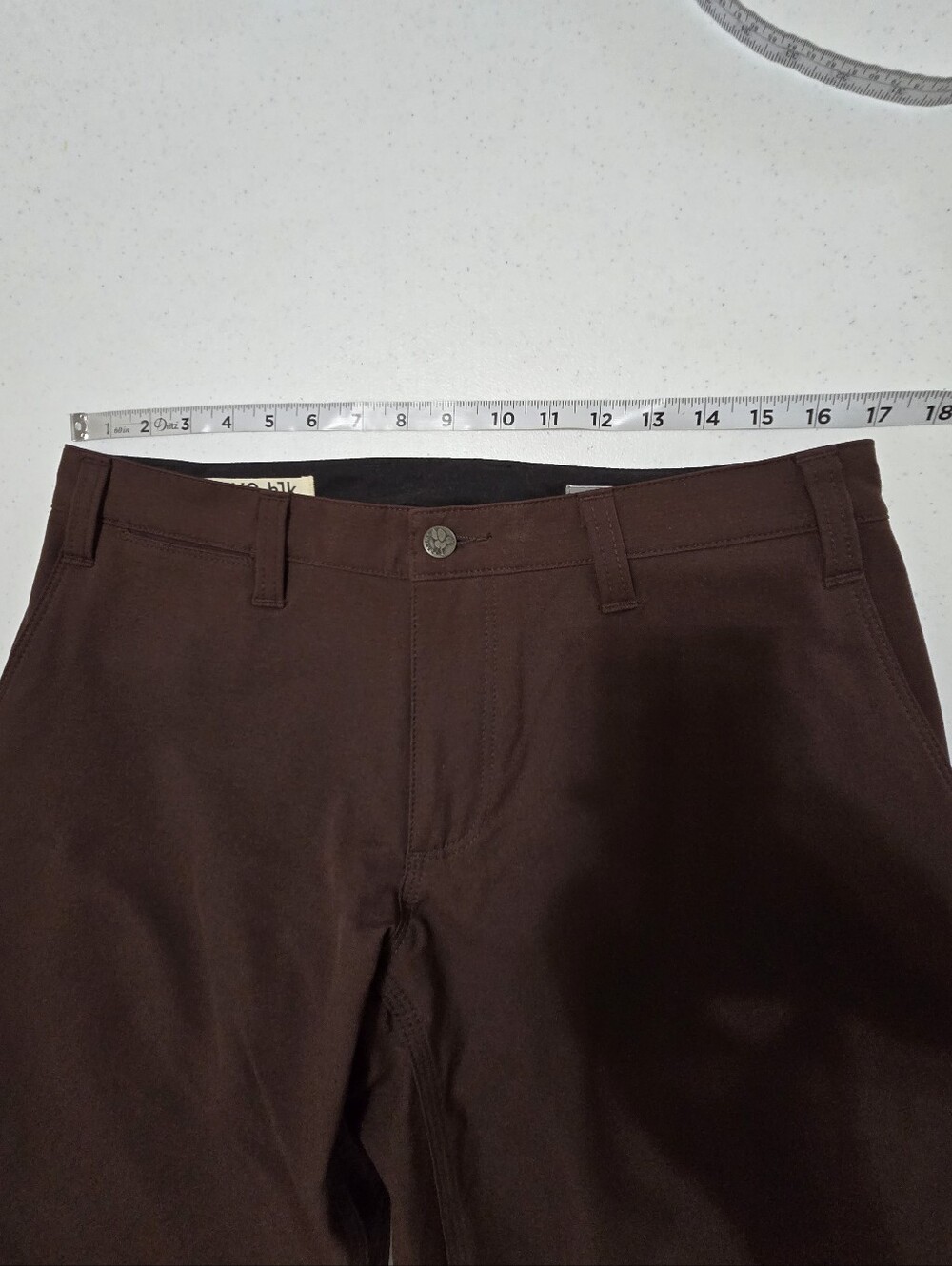 Swrve Downtown Trousers Trim Fit Water Resistant 4-Way Stretch Men's 34 - Picture 3 of 14